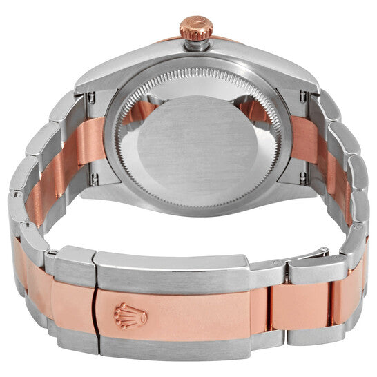 Rolex Datejust 36 White Dial Men's Steel and 18k Everose Gold Oyster Watch