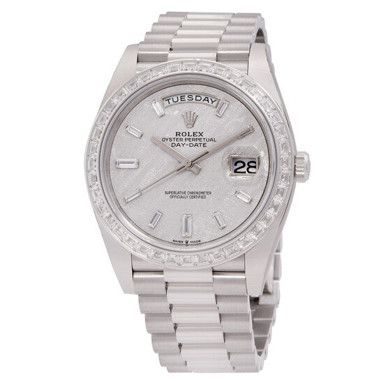 Rolex Day-Date 40 Meteorite Diamond Automatic Diamond Men's Watch M228396TBR-0027