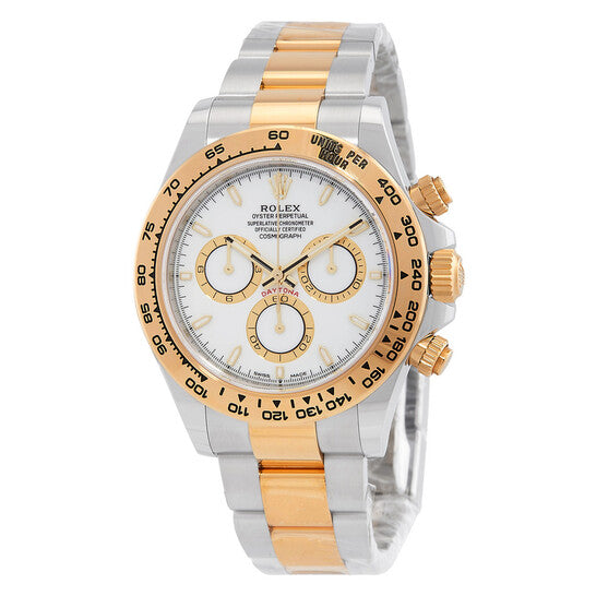 Rolex Daytona Chronograph Automatic White Dial Men's Watch