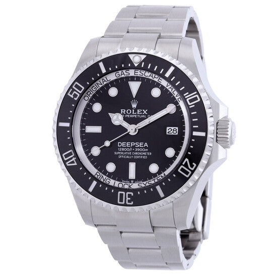 Rolex Deep Sea Automatic Black Dial Men's Watch