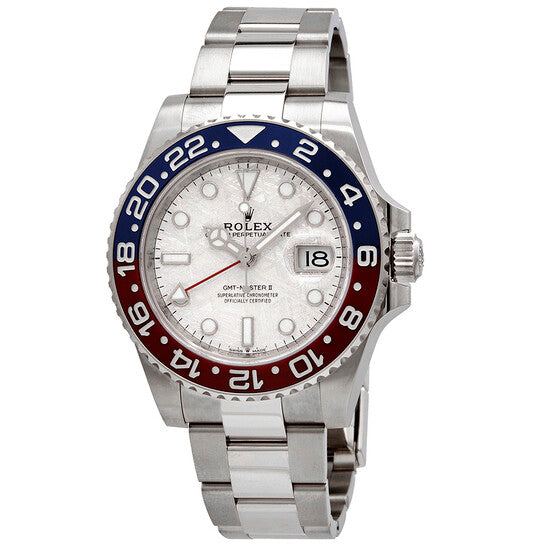 Rolex GMT-Master II Automatic Chronometer Meteorite Dial Pepsi Bezel Watch