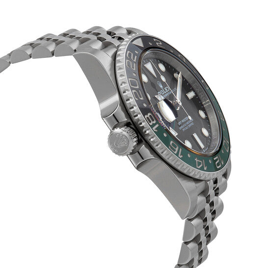 Rolex GMT-Master II Lefty Automatic Black Dial Men's Jubilee Sprite Bezel Watch