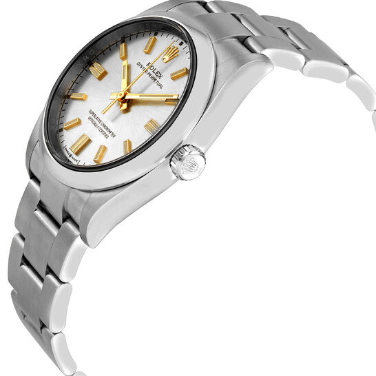 Rolex Oyster Perpetual 36 Automatic Chronometer Silver Dial Watch