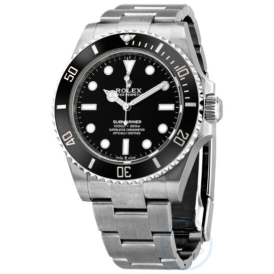Rolex Submariner Automatic Chronometer Black Dial Men's Watch