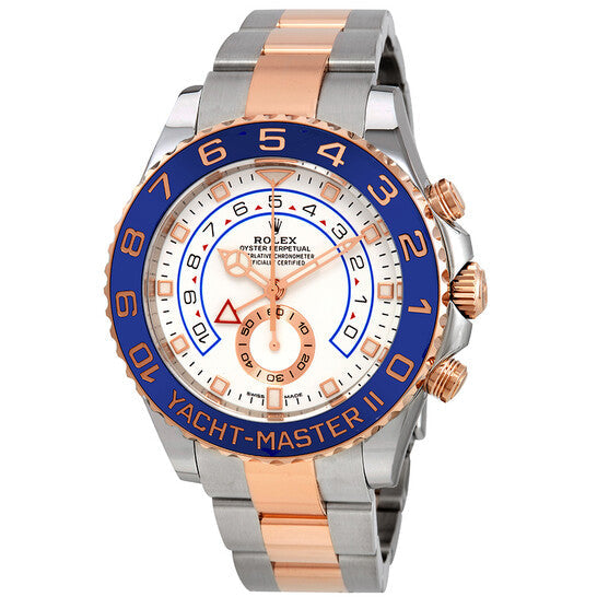 Rolex Yacht-Master II Chronograph Automatic White Dial Men's Steel and 18K Everose Gold  Watch