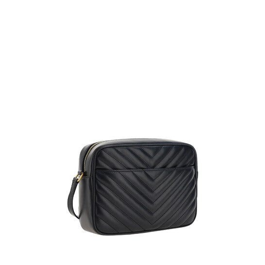 Saint Laurent Quilted Leather Lou Shoulder Bag
