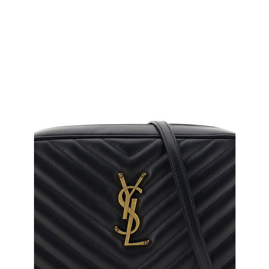 Saint Laurent Quilted Leather Lou Shoulder Bag