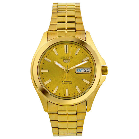 Seiko 5 All Gold-plated Stainless Steel Men's Watch
