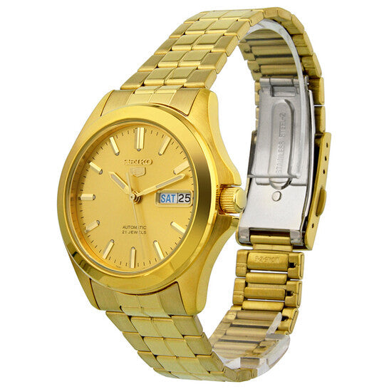 Seiko 5 All Gold-plated Stainless Steel Men's Watch