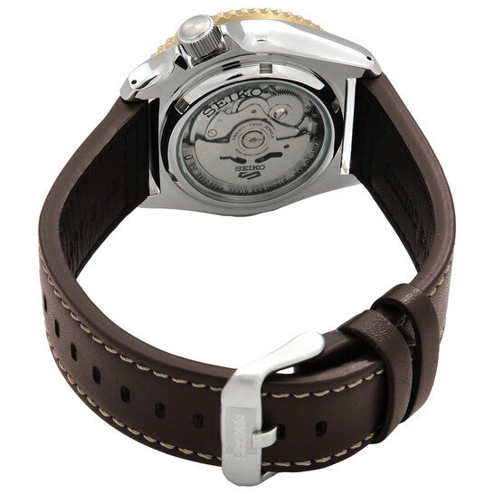 Seiko 5 Sports SKX GMT Automatic Black Dial Men's Watch