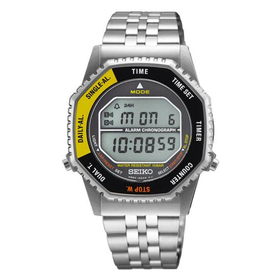 Seiko Rotocall Alarm Chronograph Quartz Digital Watch