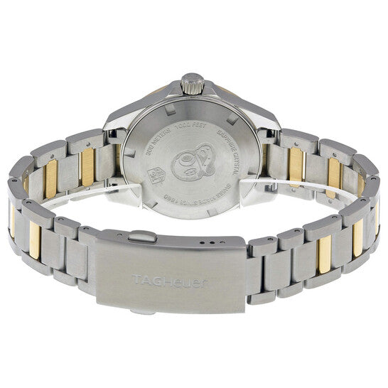 Tag Heuer Aquaracer Mother of Pearl Stainless Steel and 18kt Yellow Gold Ladies Watch