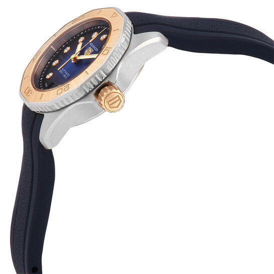 Tag Heuer Aquaracer Professional 200 Automatic Diamond Blue Dial Ladies Watch