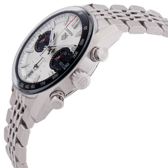 Tag Heuer Carrera Chronograph Automatic Silver Dial Men's Watch