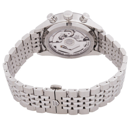 Tag Heuer Carrera Chronograph Automatic Silver Dial Men's Watch