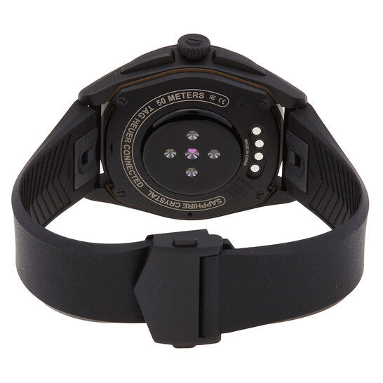 Tag Heuer Connected Calibre E4 Quartz Analog-Digital Black Dial Men's Smart Watch
