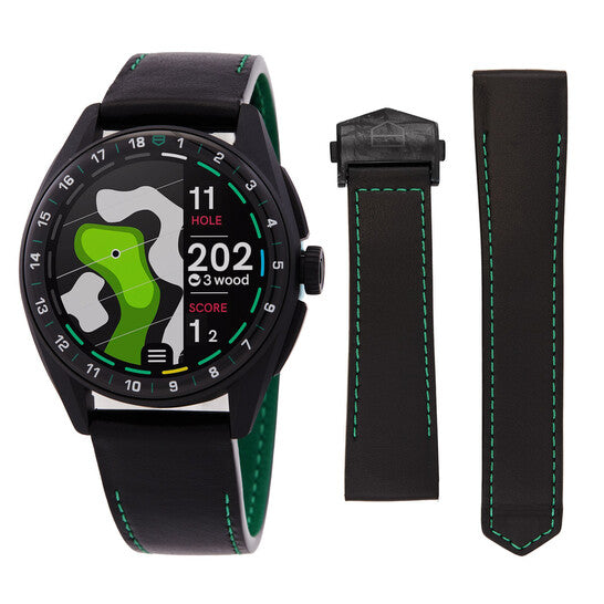 Tag Heuer Connected Golf Edition Quartz Analog-Digital Black Dial Men's Watch