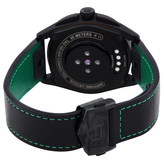 Tag Heuer Connected Golf Edition Quartz Analog-Digital Black Dial Men's Watch