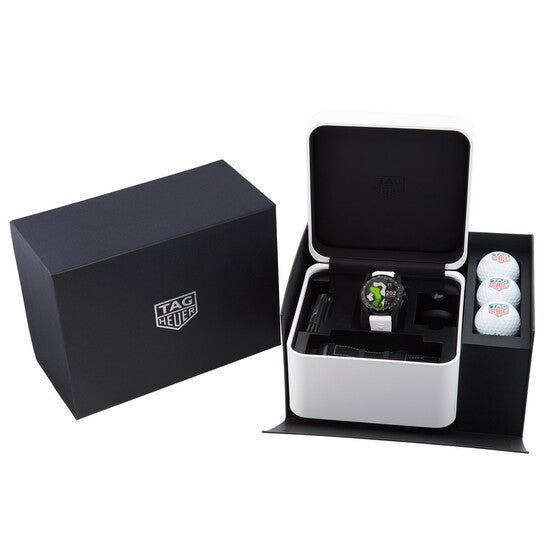 Tag Heuer Connected Golf Edition Quartz Analog-Digital Black Dial Men's Watch