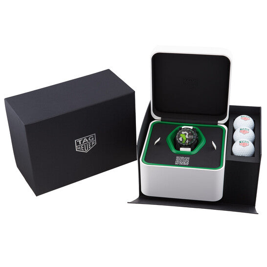 Tag Heuer Connected Golf Edition Quartz Analog-Digital Black Dial Men's Watch