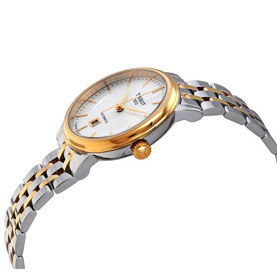 Tissot Carson Automatic Silver Dial Ladies Watch