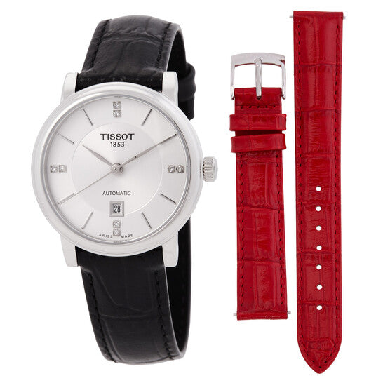 Tissot Carson Silver-tone Dial Ladies Watch