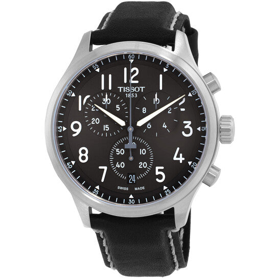 Tissot Chrono XL Quartz Anthracite Dial Men's Watch