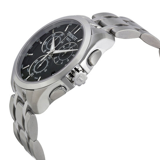 Tissot Couturier Chronograph Black Dial Men's Watch