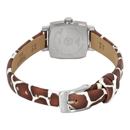 Tissot Lovely Giraffe Quartz Diamond Silver Dial Ladies Watch