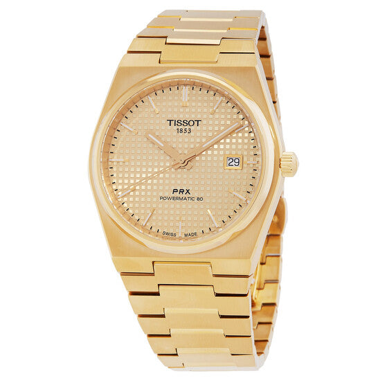 Tissot PRX Powermatic 80 Automatic Champagne Dial Men's Watch