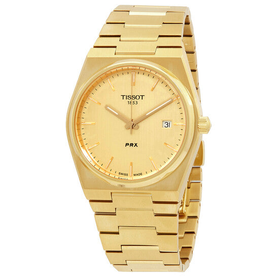Tissot PRX Quartz Champagne Dial Men's Watch