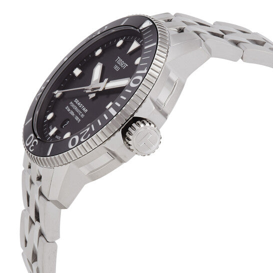 Tissot Seastar 1000 Automatic Black Dial Men's Watch