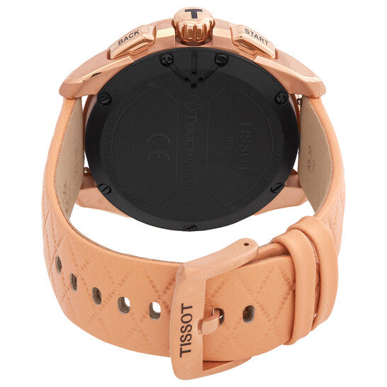 Tissot T-Touch Connect Solar Perpetual Alarm Quartz Analog-Digital Black Dial Men's Watch