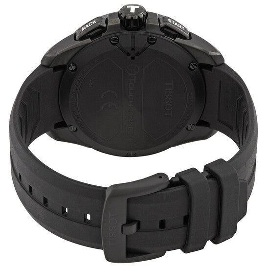 Tissot T-Touch Perpetual Alarm Chronograph Quartz Analog-Digital Black Dial Men's Watch