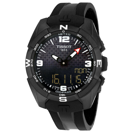 Tissot T-Touch Expert Solar Black Dial Men's Watch