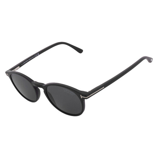 Tom Ford Andrea-02 Blue Oval Men's Sunglasses