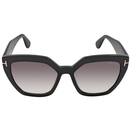 Tom Ford Phoebe Grey Butterfly Ladies Sunglasses