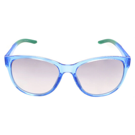 Under Armour Grey Mirror Shaded Silver Oval Ladies Sunglasses