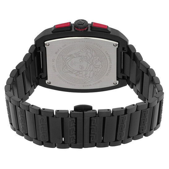 Versace Dominus Chronograph Quartz Black Dial Men's Watch