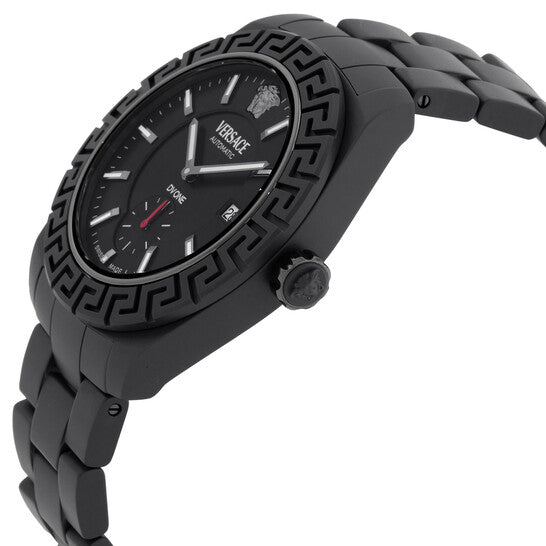 Versace DV One Automatic Black Dial Men's Watch