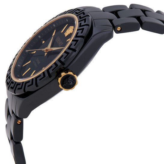 Versace DV One Automatic Black Dial Watch
