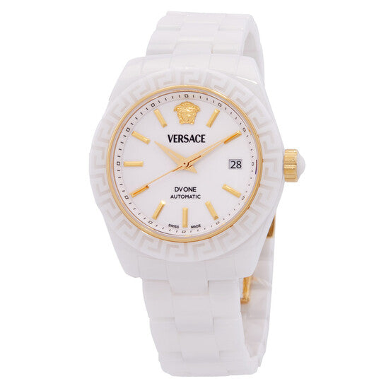Versace DV One Automatic White Dial Men's Watch