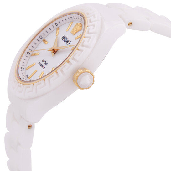 Versace DV One Automatic White Dial Men's Watch