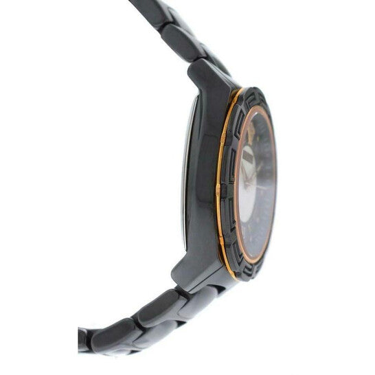 Versace DV One Glamour Quartz Black Dial Ladies Watch