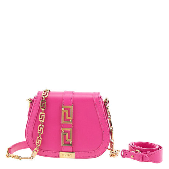 Versace Greca Goddess Small Shoulder Bag - Pink