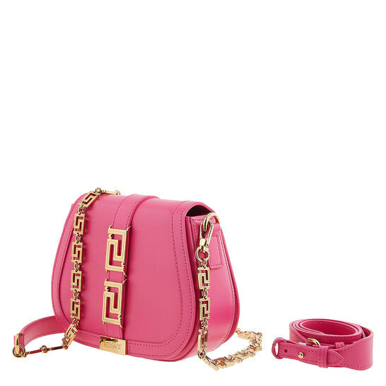 Versace Greca Goddess Small Shoulder Bag - Pink