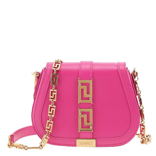 Versace Greca Goddess Small Shoulder Bag - Pink