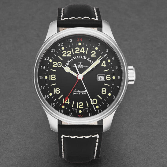 Zeno OS Pilot Automatic Black Dial Men's Watch